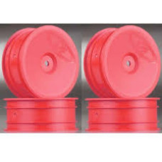 Speedline Buggy Wheels for Associated B6.1 / Kyosho RB6 / Front / PINK / 4pcs 2.2in