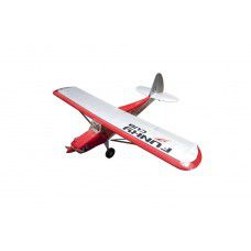 Funky Cub 10-15cc -SEA254 (float set optional) red/sliver, Span 180cm, Engine 10-15cc by Seagull Models .15m3 SRP $702.83