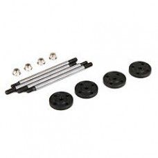 Fr/Rr Shock Shaft & Piston Set: 1:5 4wd DB XL