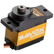 Savox Micro size 2.2kg/cm 0.09sec @ 6v Digital Servo with Soft Start, 13.6g, 22.8x12x25.4mm. SRP $43.86