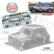 1/10 MINI 1275GT Clear Body, WB 210mm, Width 165mm by Team C