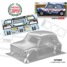 1/10 MINI 1275GT Clear Body, WB 210mm, Width 165mm by Team C