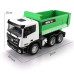 #1556 1:18 2.4G  6CH RC Dump truck White/Green