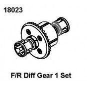 F/R Diff Gear 1 Set, RCPRO 1/18 MT