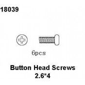 Button Head Screws 2.6*4, RCPRO 1/18 MT