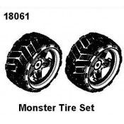 Monster Tire Pair, RCPRO 1/18 MT