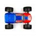 Granite Voltage 2WD Mega 1/10 MT RTR Red/Blue Includes Metal Gear Savox Servo NiMh Battery & Charger by ARRMA