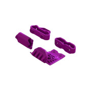 Lower Skid And Bumper Mount Set - Purple