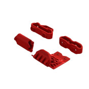 Lower Skid And Bumper Mount Set - Red