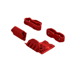 Lower Skid And Bumper Mount Set - Red