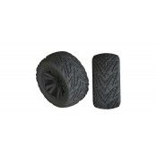 AR550049 Minokawa LP 4S Tire 3.8 Glued Black (2)