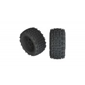AR550050 Backflip LP 4S Tire 3.8 Glued Black (2) by Arrma