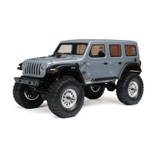 1/24 SCX24 Jeep Wrangler JLU 4X4 Rock Crawler Brushed RTR, Gray by Axial SRP $308.49