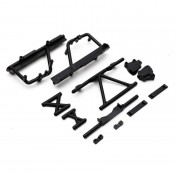 Cage Supports, Battery Tray (Black): RBX10