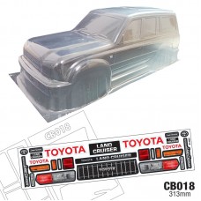 1/10 Toyota Land Cruiser Crawler Body WB 313mm Width 220mm