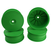 Speedline Buggy Wheels for Associated B64 - B64D / TLR 22 3.0 - 4.0 / Front / GREEN / 4Pcs 2.2in