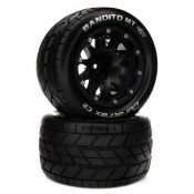Bandito MT Belted 2.8 Mounted F/R 14mm Black (2)