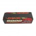 Gens Ace Redline 6000mAh 4S HV 15.2v 130C Low Profile Hard Case with 5mm Bullet 447g 139x47x37mm SRP $302.89
