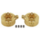 Extra Heavy Brass Front Steering Knuckle SCX24