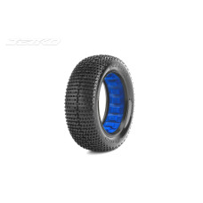 1/10 Buggy 2WD Front-DESIRER/Super Soft/Insert Tires (2) by Jetko