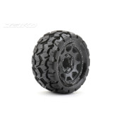 1/10 ST 2.8 EX-TOMAHAWK/Claw Rim/Black/Medium Soft/Glued MTD Tires (2) by Jetko SRP $57.44