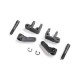 Spindle, Caster Block, Front Axle Set: Mini JRX2 by LOSI