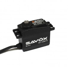 NEW BLACK Savox STD size 12kg/cm, Coreless Digital Servo, 0.08 sec, 6.0V 52.4g, 40.3x20x37.2mm