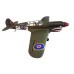 New version P-40N Warhawk Shark head 80in 33-38cc w/Electric rotating Retract and wheels by Seagull Models SRP $1776.72