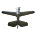 New version P-40N Warhawk Shark head 80in 33-38cc w/Electric rotating Retract and wheels by Seagull Models SRP $1776.72