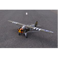 L-4 Grasshopper span 90in -1/5 Scale (15-20cc), 0.21m3 by Seagull Models SRP $992.79