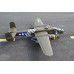 Giant Mitchell B-25 span 95in, 20cc w/3pcs Alloy Hub Rubber wheels 4.5in (2) and 2.75in, JP Hobby15mm Electric Retracts, by Seagull Models SRP $3169.28