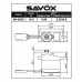 Savox Micro size 2.2kg/cm 0.09sec @ 6v Digital Servo with Soft Start, 13.g, 22.8x12.0x25.4mm SRP $37.87