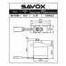 Savox Micro size 4.6kg/cm 0.16sec @ 6v Digital Servo with Soft Start, 15.8g, 22.8x12.0x29.4mm SRP $41.51