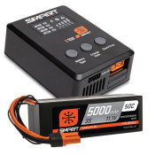 Smart Powerstage Surface Bundle: 5000mAh 3S 50C LiPo Battery (IC5) / 100W S100 Charger SRP $177.32