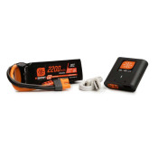 Smart G2 Air Powerstage Bundle 2 Includes S120 Charger and SPMX223S30  2200mAh 3S G2 Lipo Battery by Spektrum SRP $99.58