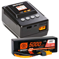Smart Powerstage: 5000mAh 4S G2 LiPo & S155 Charger SRP $338.68