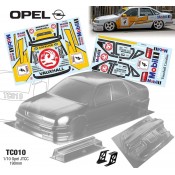 1/10 Opel Vectra/Vauxhall Cavalier BTCC, 190mm Mobil1 Decal Sheet