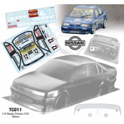 1/10 Nissan Primera JTCC, 190mm Calsonic Decal Sheet