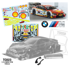 1/10 BMW DTM 190mm with Shell Decal sheet