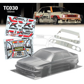 1/10 BMW E30 W/3D Wing and Grille 190mm Kamachi Decal Sheet