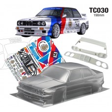 1/10 BMW E30 W/3D Wing and Grill 190mm Warsteiner Decal Sheet