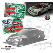 1/10 Alfa Romeo 155 V6 TI, 190mm Alitalia Decal Sheet