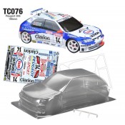 1/10 PEUGEOT 306 WRC W/3D WING 190mm