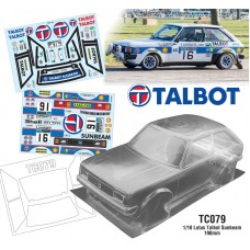  1/10 Lotus talbot Sunbeam, 190mm