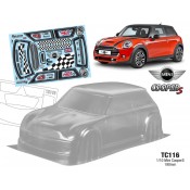 1/10 Mini Cooper S, 190mm