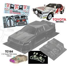 TC164 1/10 Toyota TA64 Celica (190mm) Duckhams Oils Decal sheet