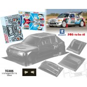 1/10 Peugeot 205 T16, 190mm by Team C