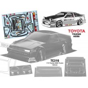 TC316 1/10 Toyota AE86 Trueno, 190mm Wide