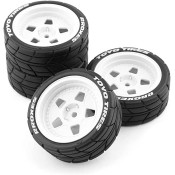 1/10 HOONICORN TIRE SET (WHITE)