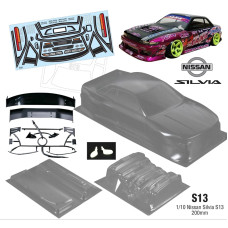 1/10 Nissan Silvia S13 200mm by Team C SRP $139.78